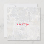 Invitation Double Bonheur Thème Personnalisé Mariage Invitati (Dos)