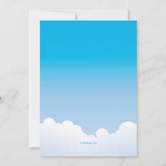 Invitation Double Casquette de graduation Jeu Vertical Noir (Dos)