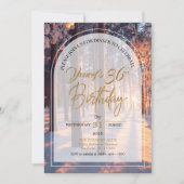 Invitation Double Célébration Bonne Année + Anniversaire (Devant)