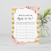 Invitation Double Côté - 2 Fêtes des mariées Jeu-Comment Vieu (Debout devant)