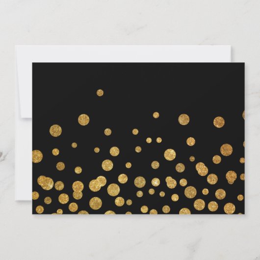 Invitation Double de la fête de graduation (Dos)