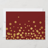 Invitation Double de la fête de graduation (Dos)