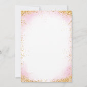 Invitation Double Digits Girl 10e Anniversaire (Dos)