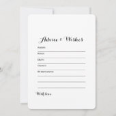 Invitation Double Face - 2 Jeux de Baby Shower Purse | Vœux (Dos)