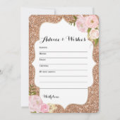 Invitation Double Face - 2 Jeux de Baby Shower Sac | Vœux (Dos)