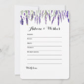 Invitation Double Face - 2 Jeux de salle de mariage Purse | V (Dos)