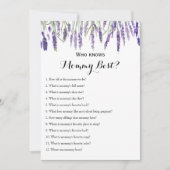 Invitation Double face - Jeux de 2 x Baby showers (Devant)