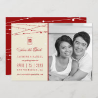 Double Happiness Fairy Lights Photo Enregistrer La