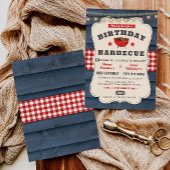 Invitation Double Joint BBQ d'été BBQ d'été