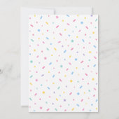 Invitation Double Scoops Double Fun Anniversaire Jumeaux (Dos)