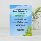 Invitation Double Super Anniversaire (Debout devant)