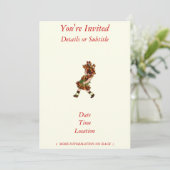 Invitation Douce amère (Debout devant)