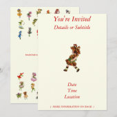 Invitation Douce amère (Devant / Derrière)