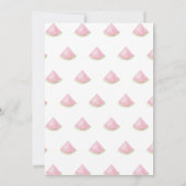 Invitation Douce aquarelle douce conception de douche (Dos)