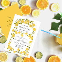 Douce Baby Shower Citron Boho Lemoncito