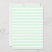 Invitation Douce Baby Shower Pastèque (Dos)