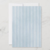 Invitation Douce Baby Shower pour Garçon (Dos)