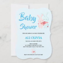 Douce baby shower pour les amoureux de lapins