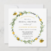 Invitation Douce Comme Peut Être Fête des mariées (Devant)