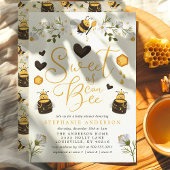 Invitation Douce comme peut être une abeille en nid d'abeille
