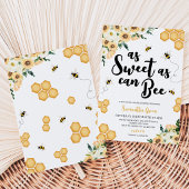 Invitation Douce comme une ruche Baby Shower