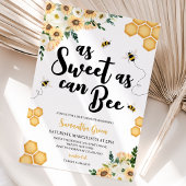 Invitation Douce comme une ruche Baby Shower