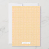 Invitation douce de baby shower de jungle de petit (Dos)