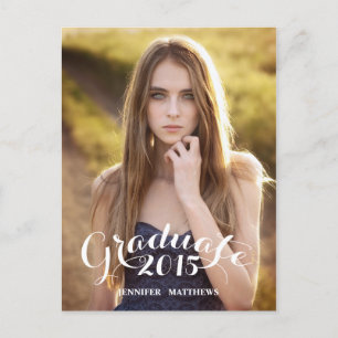 Invitation douce de fête de remise des diplômes du