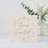 Invitation douce et fantaisiste (Debout devant)
