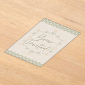 Invitation douce et fantaisiste (Poser)