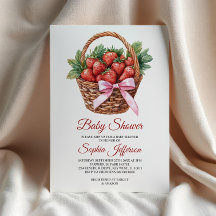 Douce Fête de Bébé aux Fraises