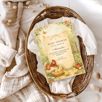 Douce Fête de Naissance de Petits Poussins de Ferm