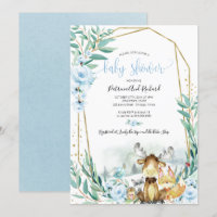 Douce Fête de Naissance Florale de la Forêt