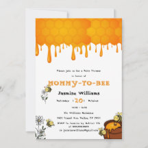 Douce Fête Prénatale de Maman Abeille avec un Rayo
