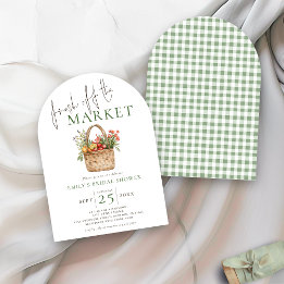 Invitation Douce Mariée Vente de Salvia Gingham