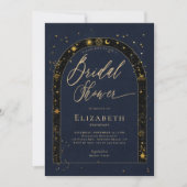 Invitation Douce Nuit Zodiacal Céleste Mariage (Devant)