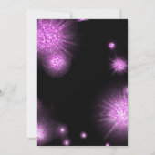 Invitation Douce nuptiale 16e 15e anniversaire Parties scinti (Dos)