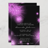 Invitation Douce nuptiale 16e 15e anniversaire Parties scinti (Devant / Derrière)