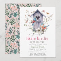 Douce Petite Fille de la Maison de l'Oiseau Fête P