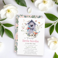 Douce Petite Fille de la Maison de l'Oiseau Fête P
