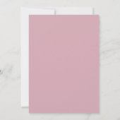 Invitation Douce petite pomme Baby Shower | Bébé rustique d'a (Dos)