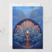 Invitation Douce Radiance | Arbre de Vie (Dos)