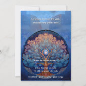 Invitation Douce Radiance | Arbre de Vie B&B (Dos)