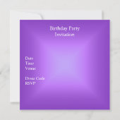 Invitation Douce Seize Douce 16 Papillon Lilas Perle 2 (Dos)