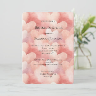 Invitation Douce Sur Vous Cœurs Roses De Mariée