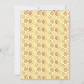 Invitation Douceur Florale Blanche Comme Peut Être Baby showe (Dos)