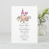 Invitation Douceur Florale Rose et Or Tasting de Vin Enterrem (Debout devant)