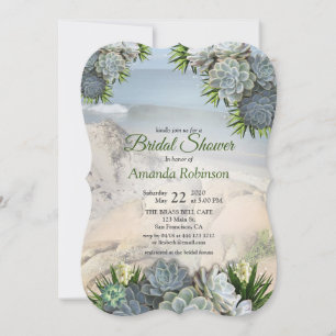 Invitation Douceurs de Teintes de Bleus Pâles pour une Baby S