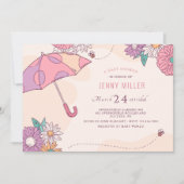 Invitation Douche à ressort (Devant)