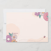 Invitation Douche à ressort (Dos)